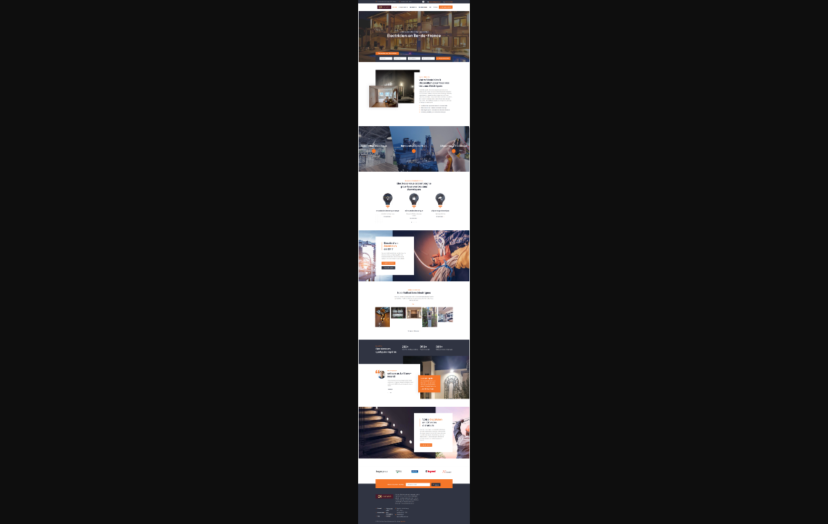 Aperçu du site Elec Ness