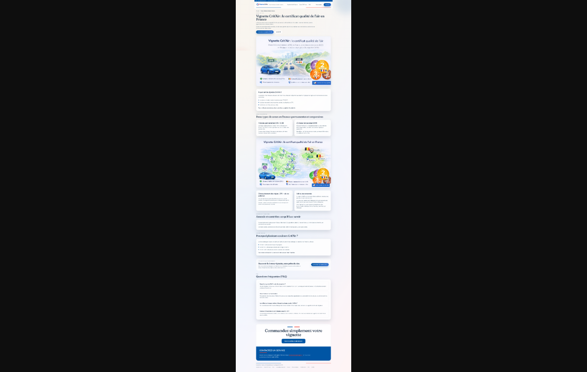 Aperçu du site Express Grise